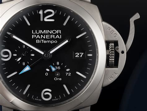 panerai luminor watch bitempo pam01360|panerai luminor pam01360 price.